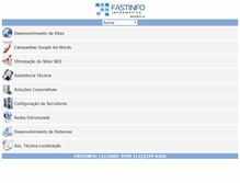 Tablet Screenshot of fastinfo.com.br